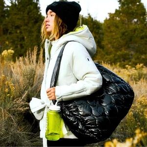 NWT Free People Movement Surplus Shine Carryall Bag